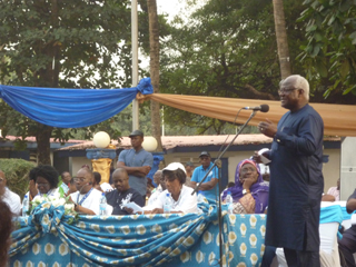 President Ernest Koroma at Meet and Greet